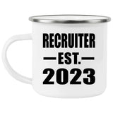 Recruiter Established EST. 2023 - 12oz Camping Mug