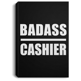 Badass Cashier - Canvas Portrait