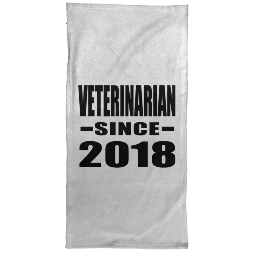 Veterinarian Since 2018 - Hand Towel