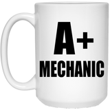 A+ Mechanic - 15oz Coffee Mug