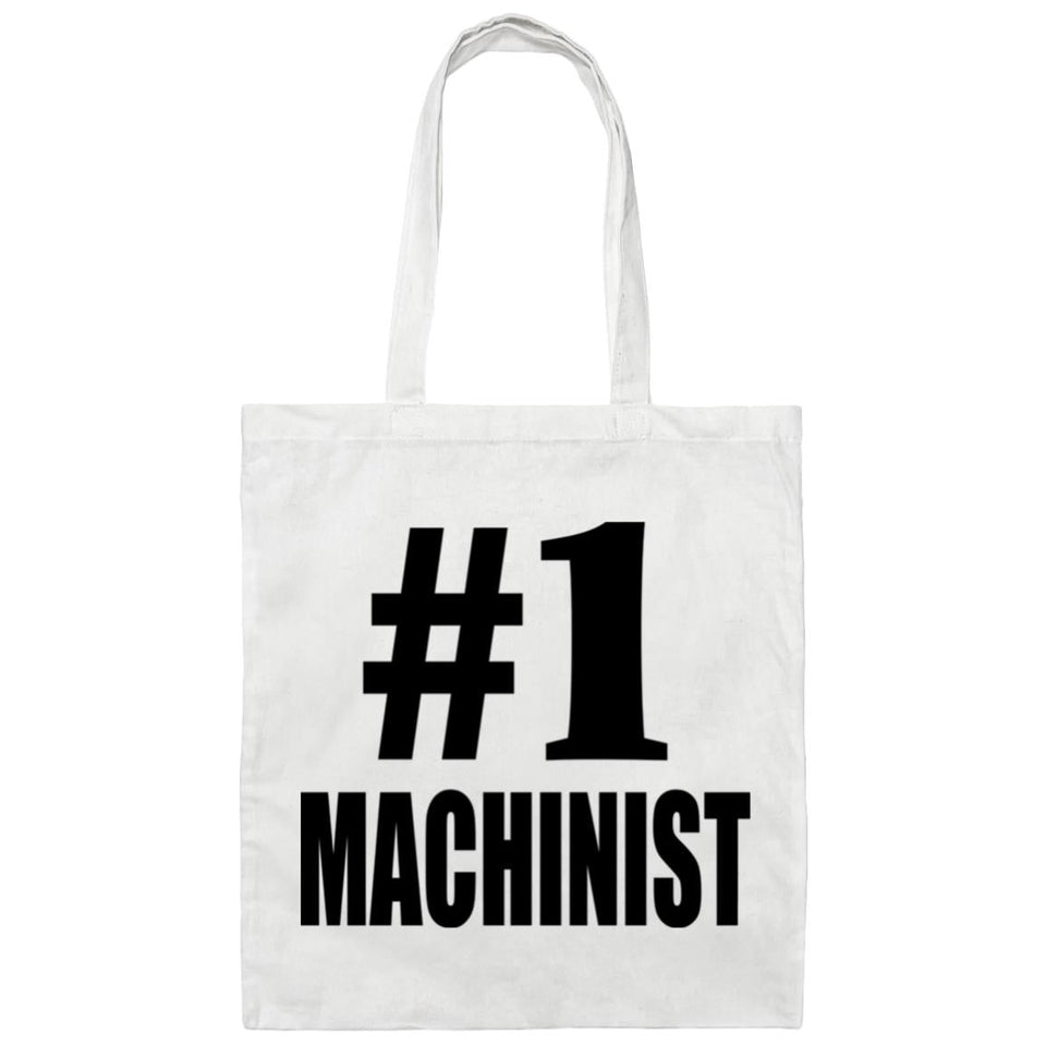 Number One #1 Machinist - Tote Bag White