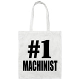 Number One #1 Machinist - Tote Bag White