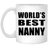 World's Best Nanny - 11 Oz Coffee Mug