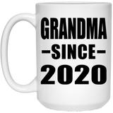 Grandma Since 2020 - 15oz Coffee Mug