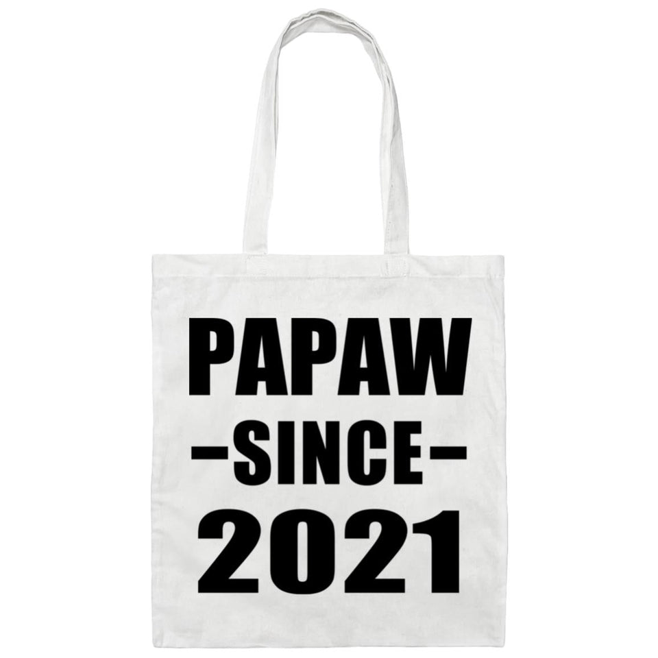 Papaw Since 2021 - Tote Bag White