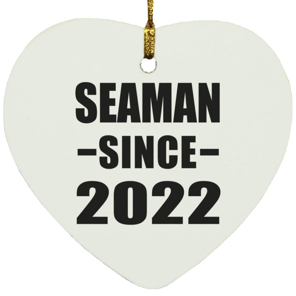 Seaman Since 2022 - Heart Ornament