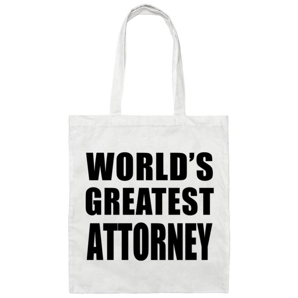 World's Greatest Attorney - Tote Bag White