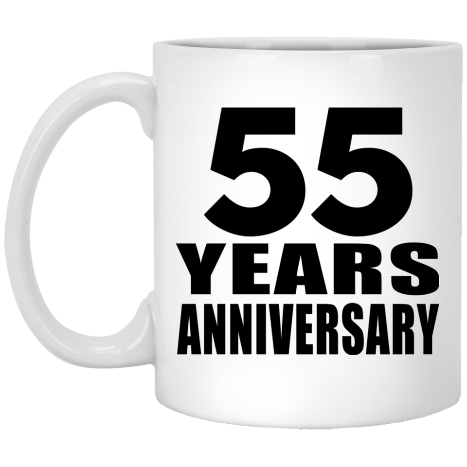 55th Anniversary 55 Years - 11 Oz Coffee Mug