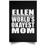 Ellen World's Okayest Mom - Poster Portrait