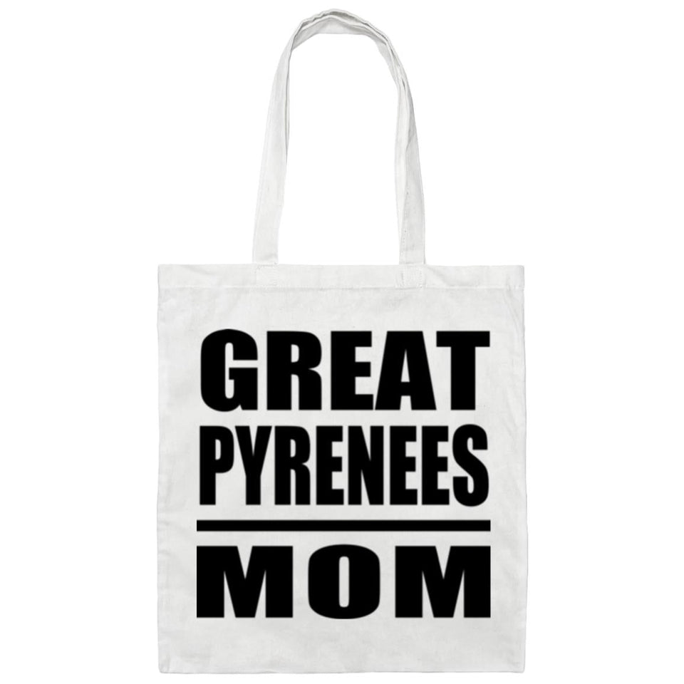 Great Pyrenees Mom - Tote Bag White