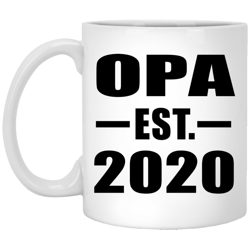 Opa Established EST. 2020 - 11oz Coffee Mug