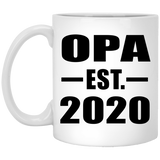 Opa Established EST. 2020 - 11oz Coffee Mug