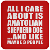 All I Care About Is Anatolian Shepherd Dog - Drink Coaster