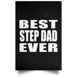 Best Step Dad Ever - Poster Portrait