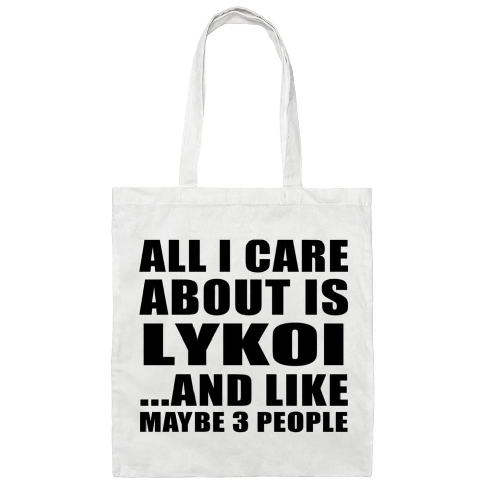 All I Care About Is Lykoi - Tote Bag White