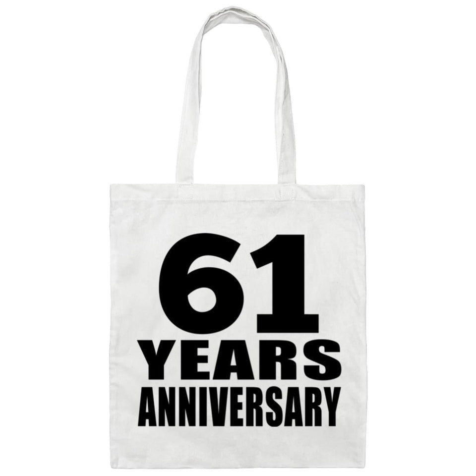61st Anniversary 61 Years - Tote Bag White