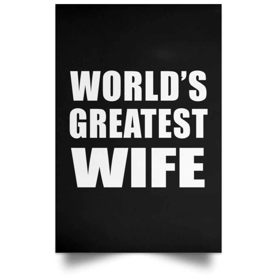 World's Greatest Wife - Poster Portrait