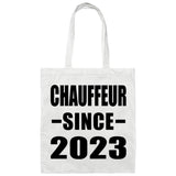 Chauffeur Since 2023 - Tote Bag White