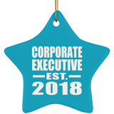 Corporate Executive Established EST. 2018 - Star Ornament