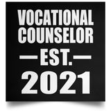 Vocational Counselor Established EST. 2021 - Poster Square