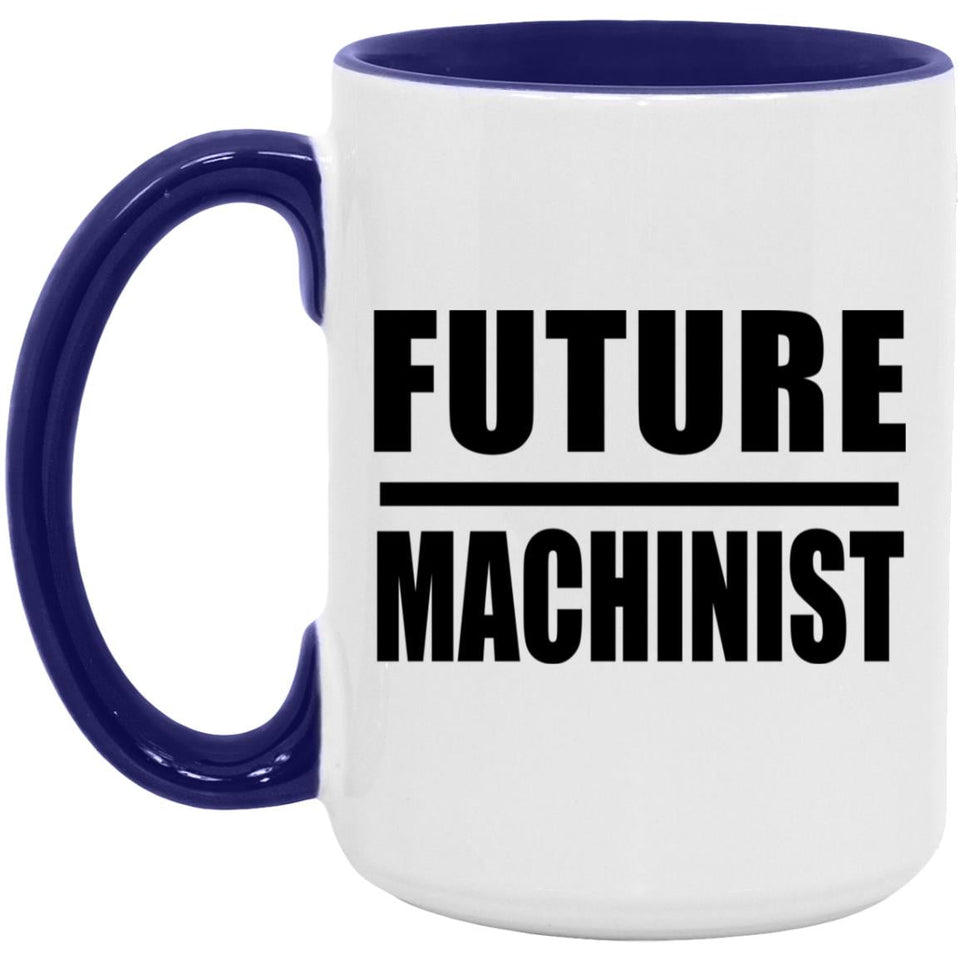 Future Machinist - 15oz Accent Mug Purple