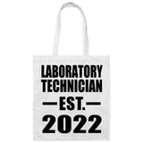Laboratory Technician Established EST. 2022 - Tote Bag White