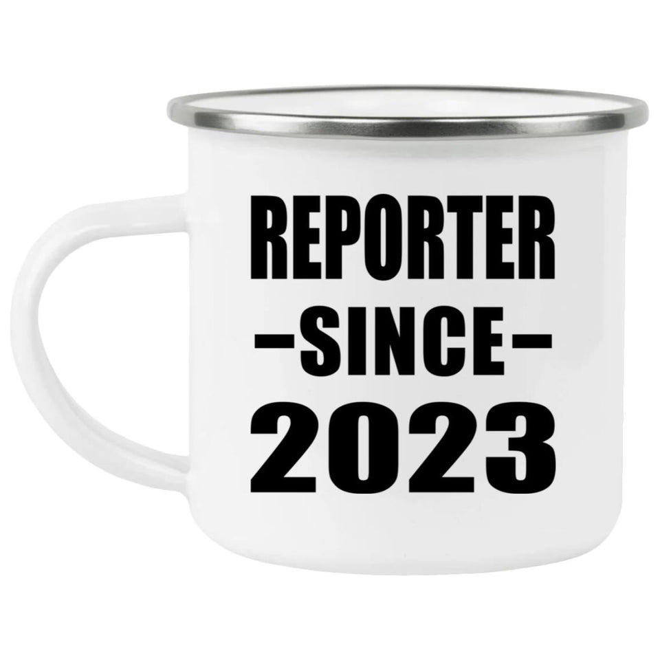 Reporter Since 2023 - 12oz Camping Mug