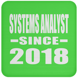 Systems Analyst Since 2018 - Drink Coaster