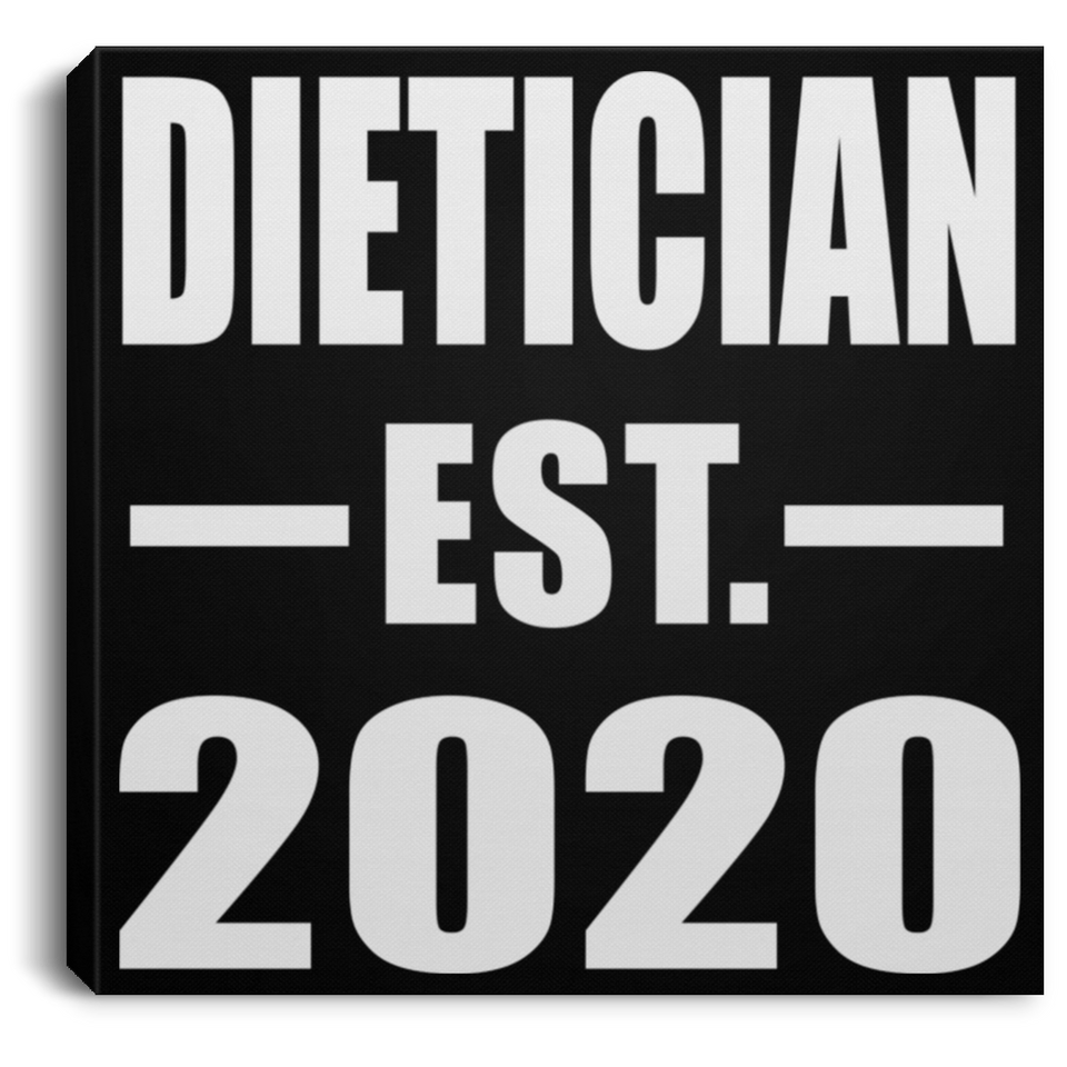 Dietician Established EST. 2020 - Canvas Square