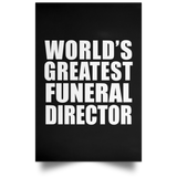 World's Greatest Funeral Director - Poster Portrait