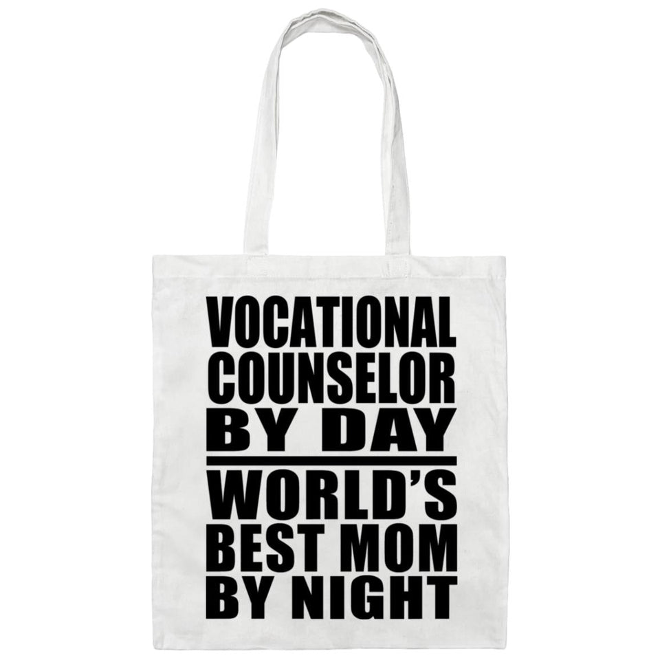 Vocational Counselor By Day World's Best Mom By Night - Tote Bag White