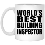 World's Best Building Inspector - 11 Oz Coffee Mug