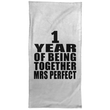 1st Anniversary 1 Year Of Being Mrs Perfect - Hand Towel