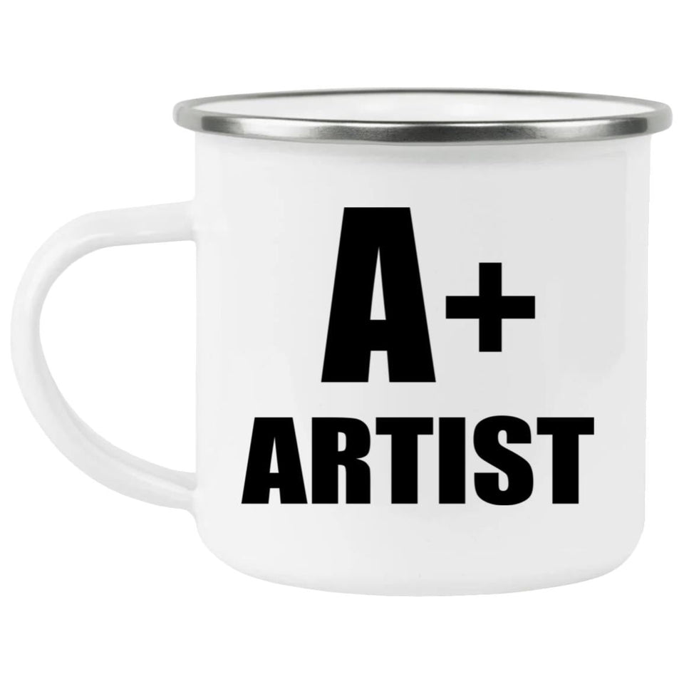 A+ Artist - 12oz Camping Mug