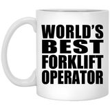 World's Best Forklift Operator - 11 Oz Coffee Mug