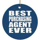 Best Purchasing Agent Ever - Circle Ornament