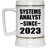 Systems Analyst Since 2023 - Beer Stein
