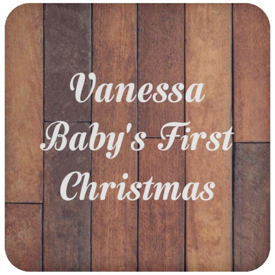 Vanessa Baby's First Christmas - Drink Coaster E