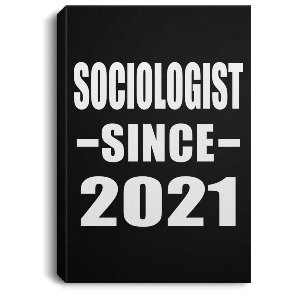 Sociologist Since 2021 - Canvas Portrait