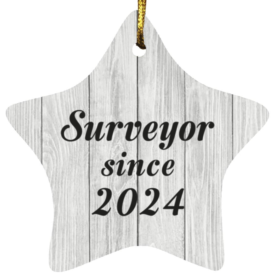 Surveyor Since 2024 - Star Ornament F
