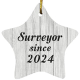 Surveyor Since 2024 - Star Ornament F