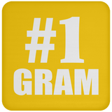 Number One #1 Gram - Drink Coaster