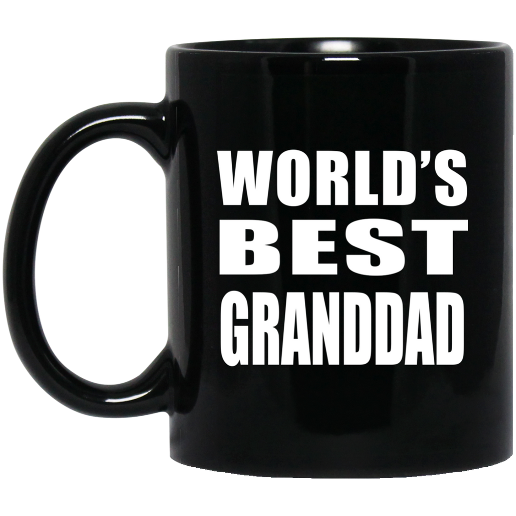 World's Best Granddad - 11 Oz Coffee Mug Black