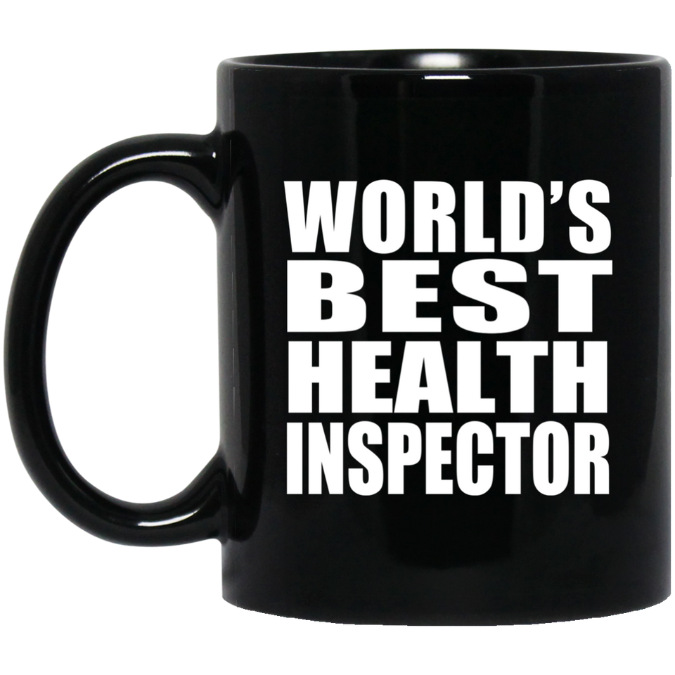 World's Best Health Inspector - 11 Oz Coffee Mug