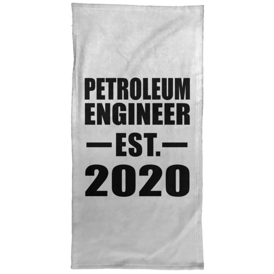 Petroleum Engineer Established EST. 2020 - Hand Towel