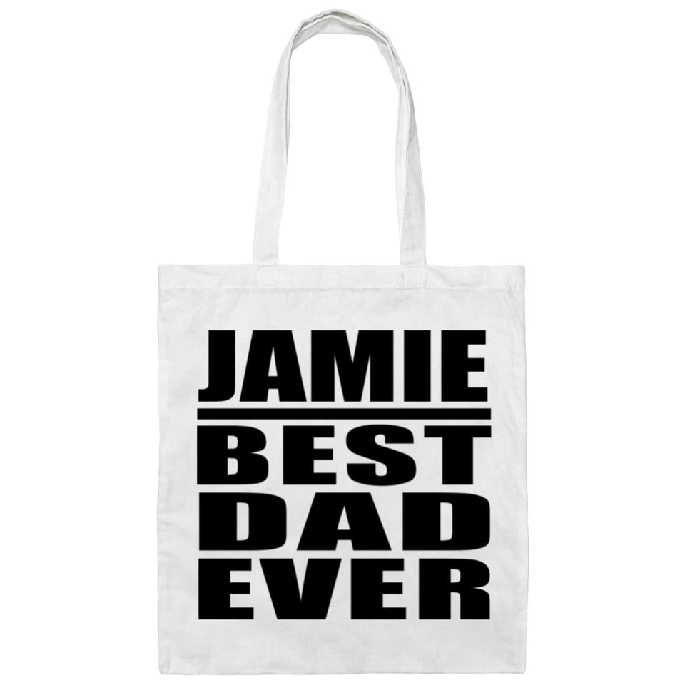 Jamie Best Dad Ever - Tote Bag White
