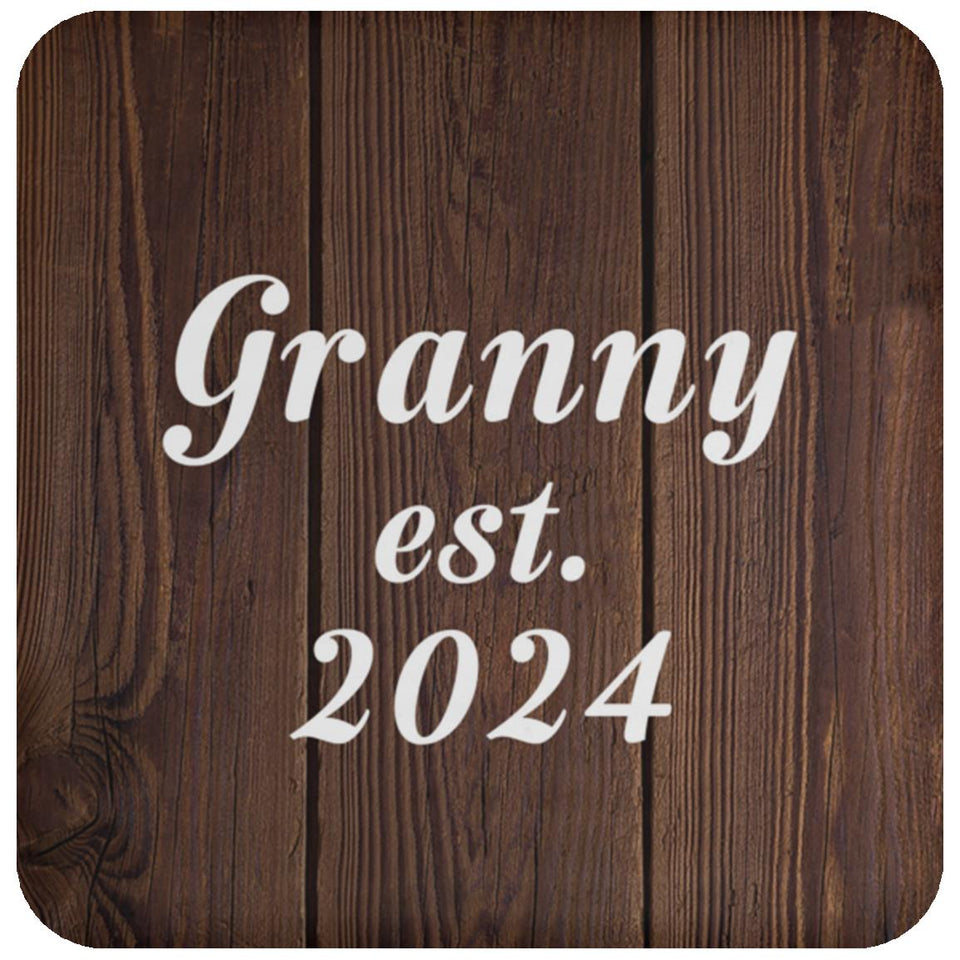 Granny Established EST. 2024 - Drink Coaster D