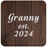 Granny Established EST. 2024 - Drink Coaster D