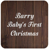 Barry Baby's First Christmas - Drink Coaster D