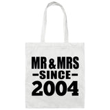 20th Anniversary Mr & Mrs Since 2004 - Tote Bag White